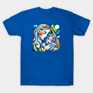 Picasso Happy Mother's Day painting 21 T-Shirt